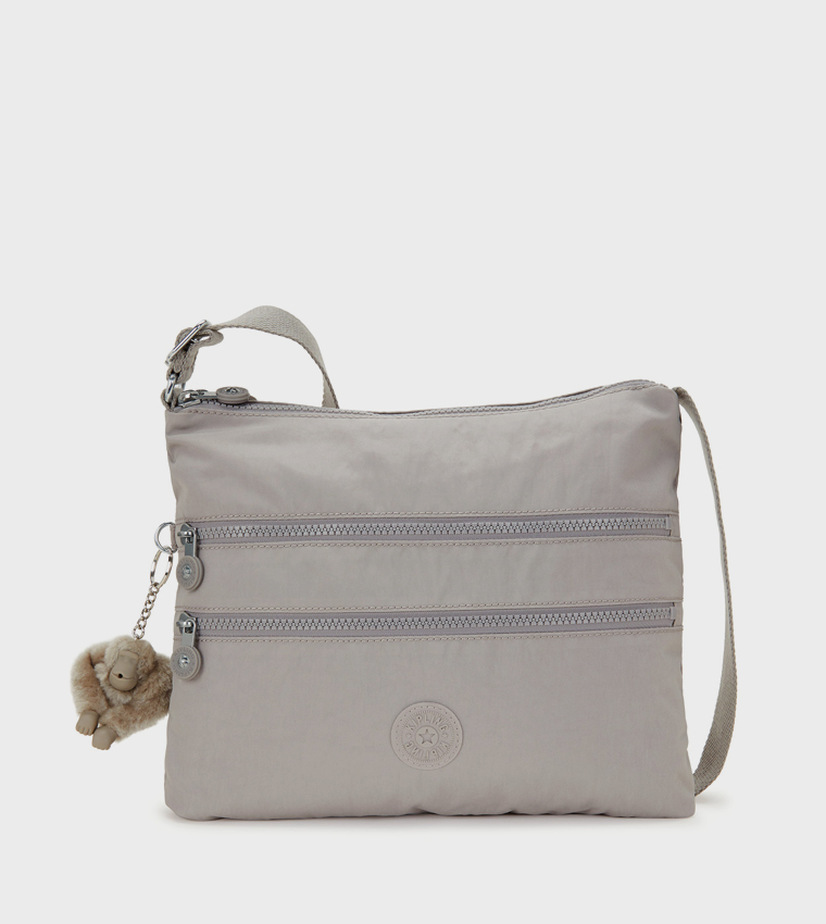 Alvar Zippered Crossbody Bag with Keychain