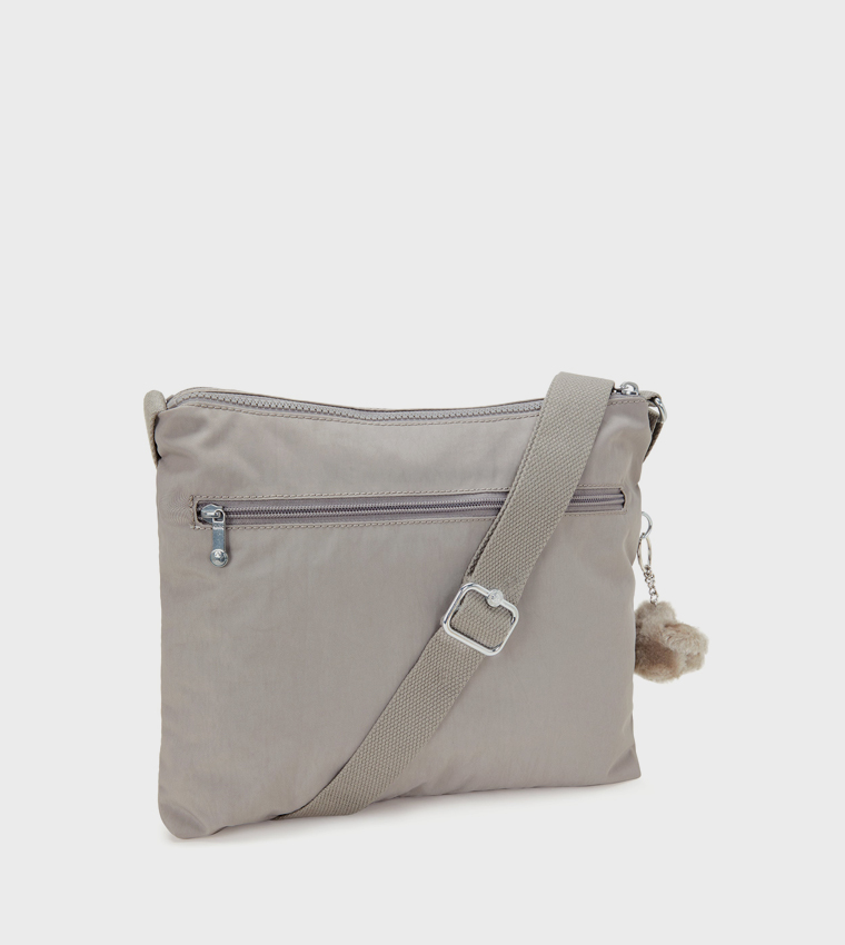 Alvar Zippered Crossbody Bag with Keychain