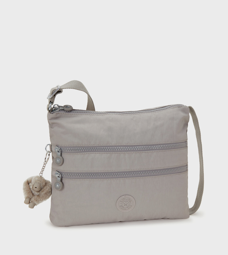 Alvar Zippered Crossbody Bag with Keychain