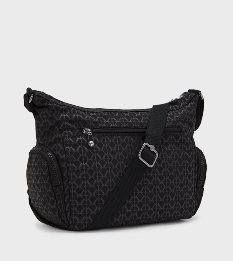 Gabbie Patterned Crossbody Bag with Keychain