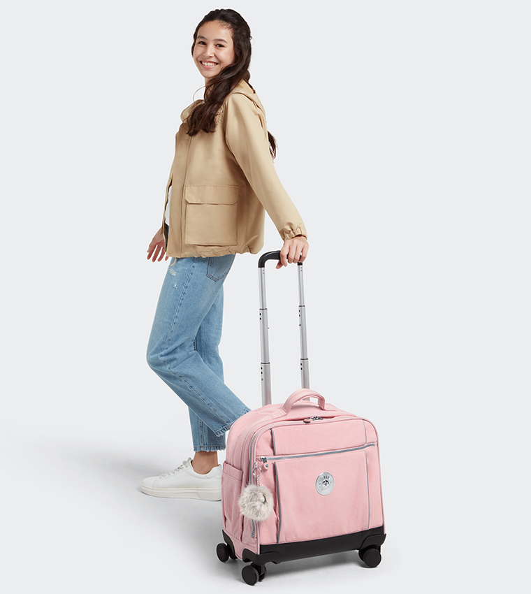 New Storia Bridal Rose Large Wheeled Bag