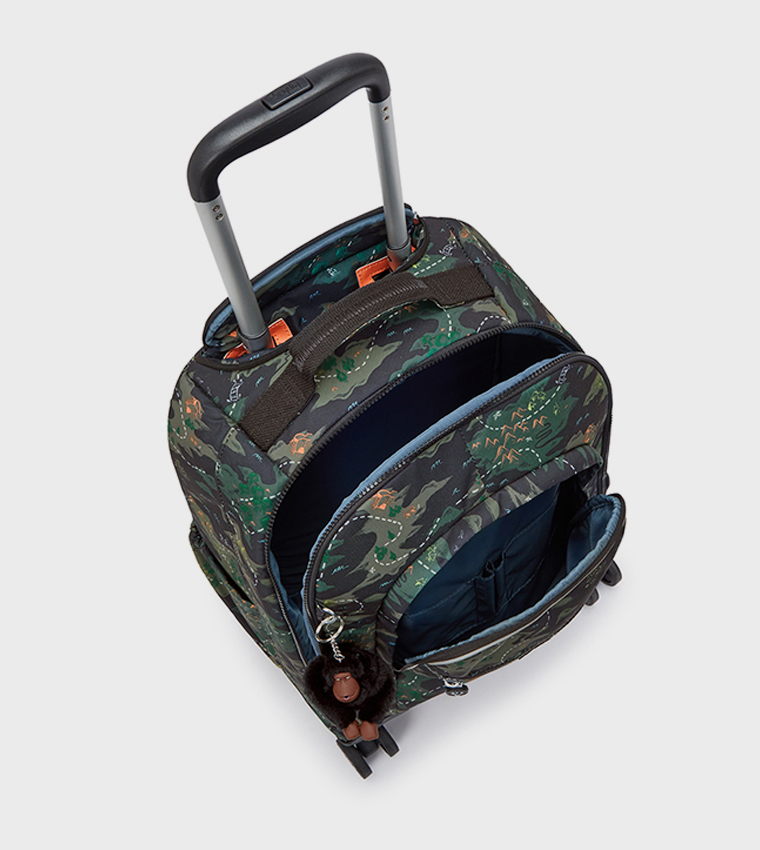NEW ZEA Printed Zippered Trolley School Bag