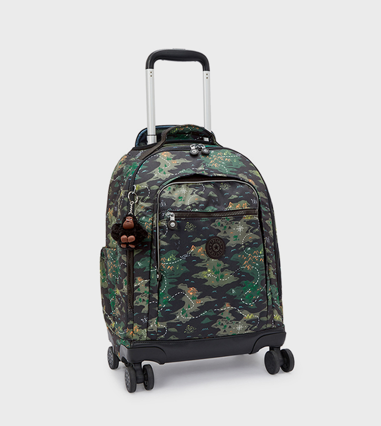 NEW ZEA Printed Zippered Trolley School Bag