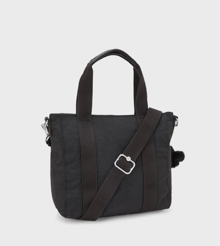 Asseni Mini Logo Detail Tote Bag with Keychain