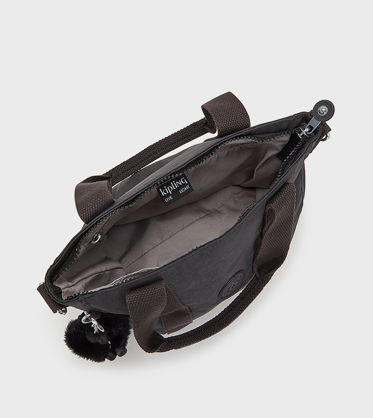 Asseni Mini Logo Detail Tote Bag with Keychain