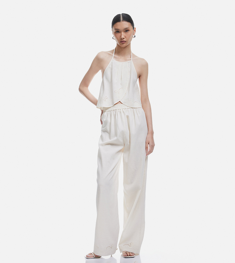 Solid Halterneck Top