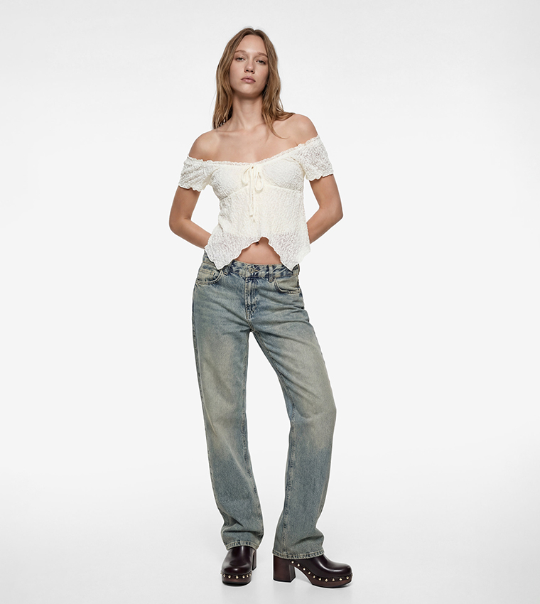 كوتون  توبات كاجوال  - بيج Casual Tops