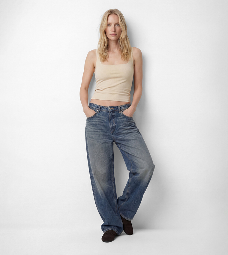 كوتون  توبات كاجوال  - بيج Casual Tops