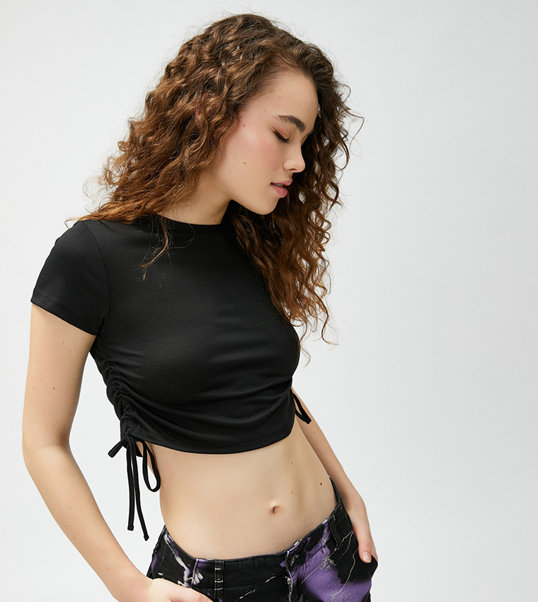 Koton  Casual Tops - Black Tops & Blouses