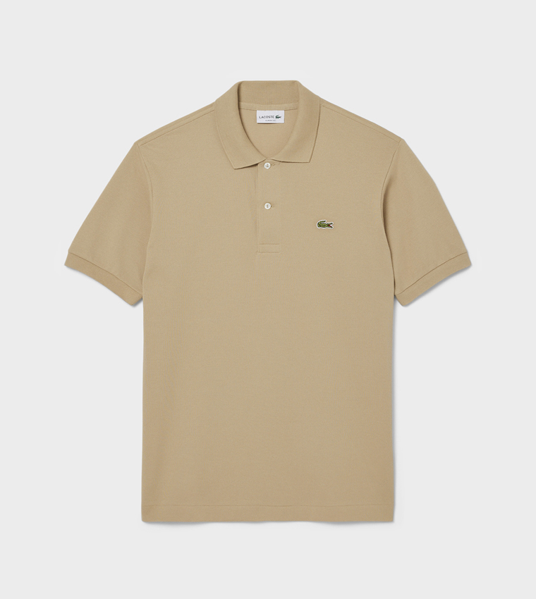 Logo Detail Short Sleeves Polo T-Shirt
