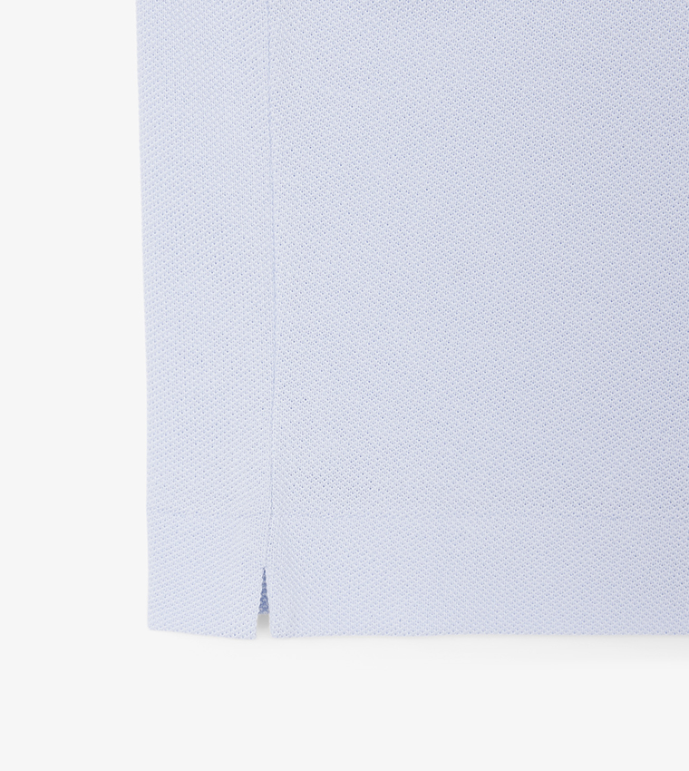 Logo Detail Short Sleeves Polo T-Shirt