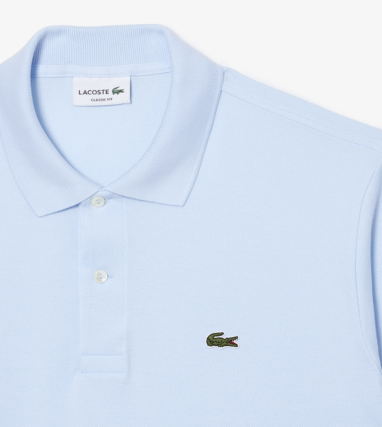 Logo Detail Short Sleeves Polo T-Shirt