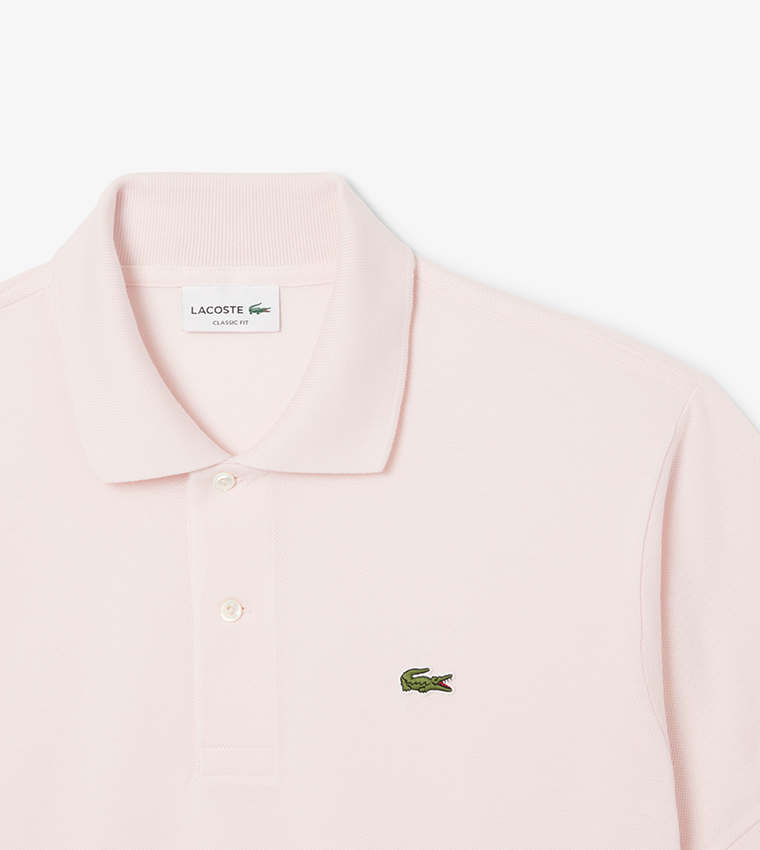 Logo Detail Short Sleeves Polo T-Shirt