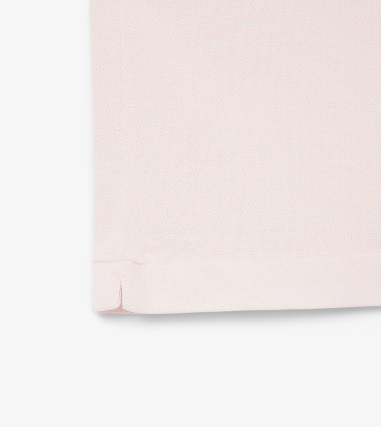 Logo Detail Short Sleeves Polo T-Shirt
