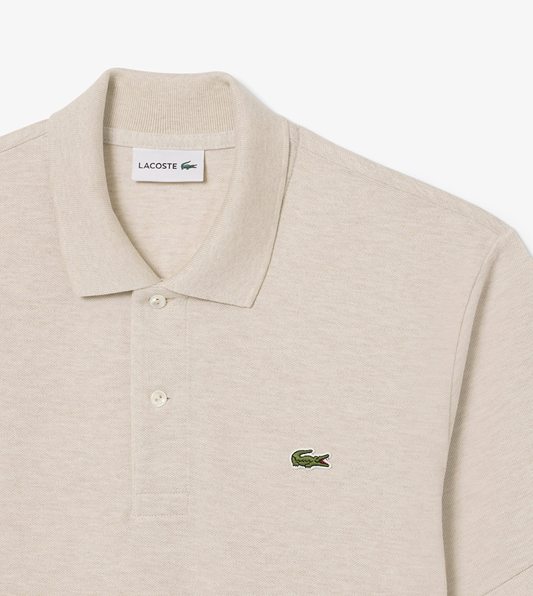 Logo Detail Short Sleeves Polo T-Shirt