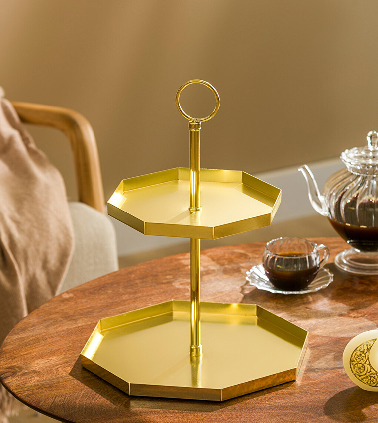 Double Layer Cake Stand, 35cm