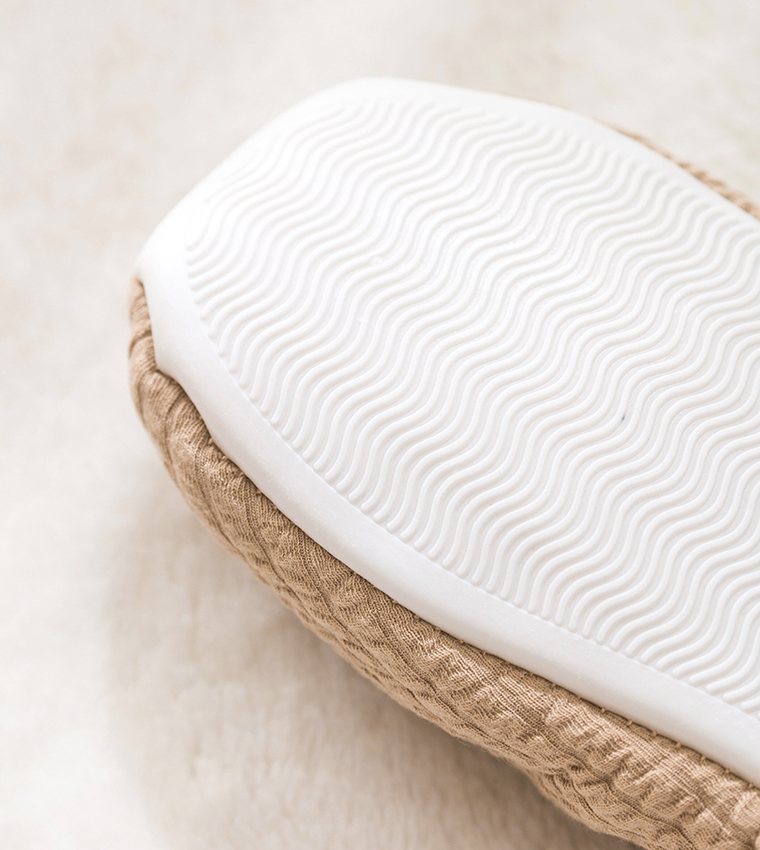 Knitted Patterned Home Slippers