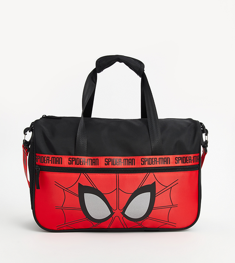Spiderman Printed Duffle Bag