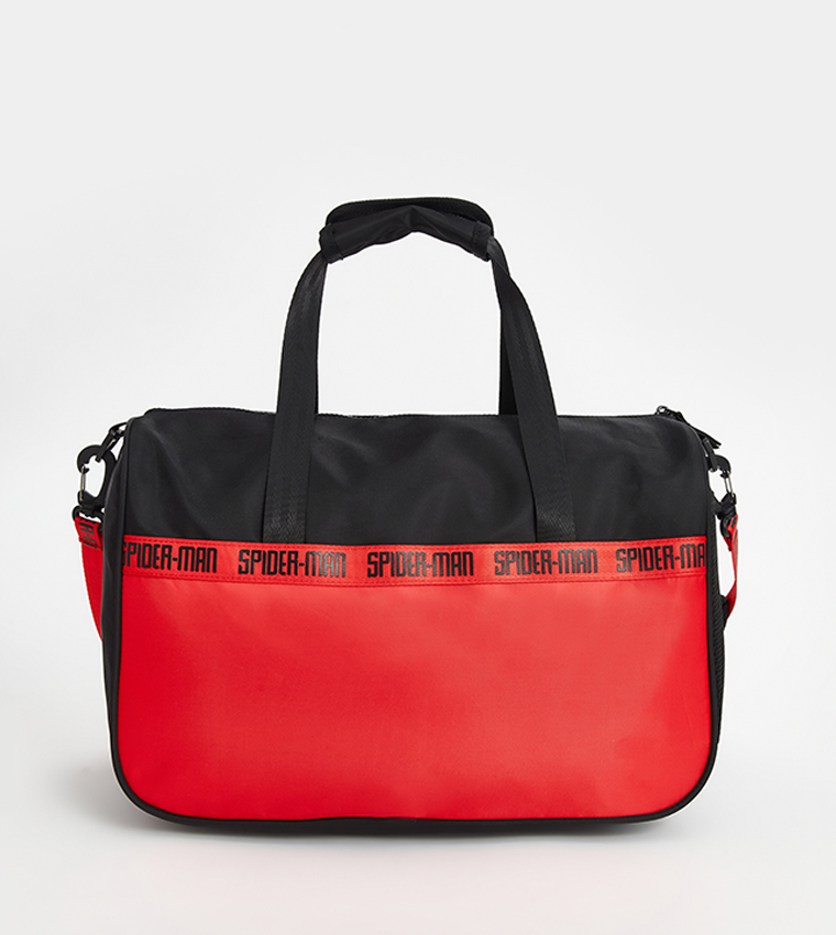 Spiderman Printed Duffle Bag