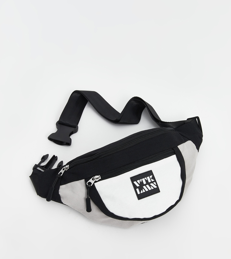 Badge Detail Waist Bag