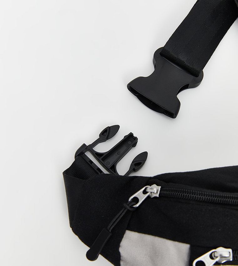 Badge Detail Waist Bag