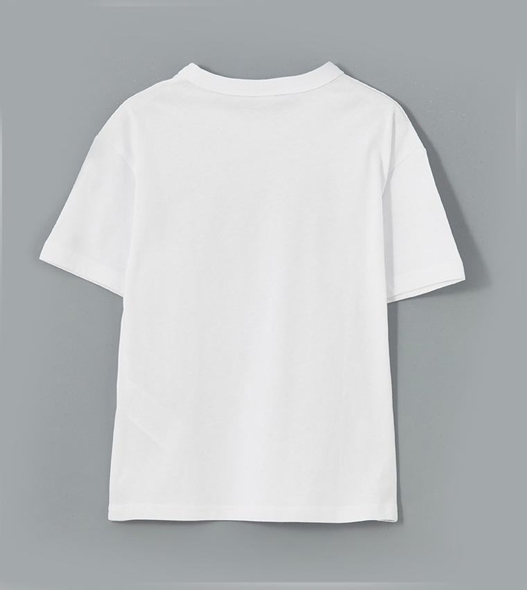 Seoul Printed Crew Neck T-Shirt