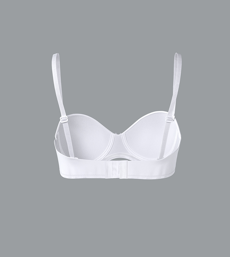 Solid Strapless Bra