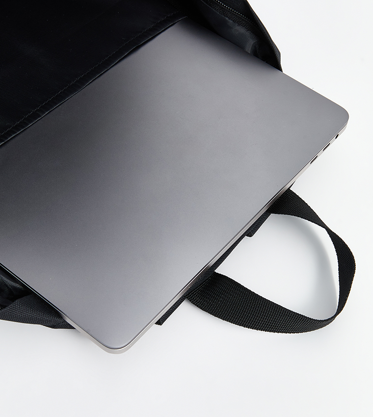 Solid Multi-Pocket Backpack