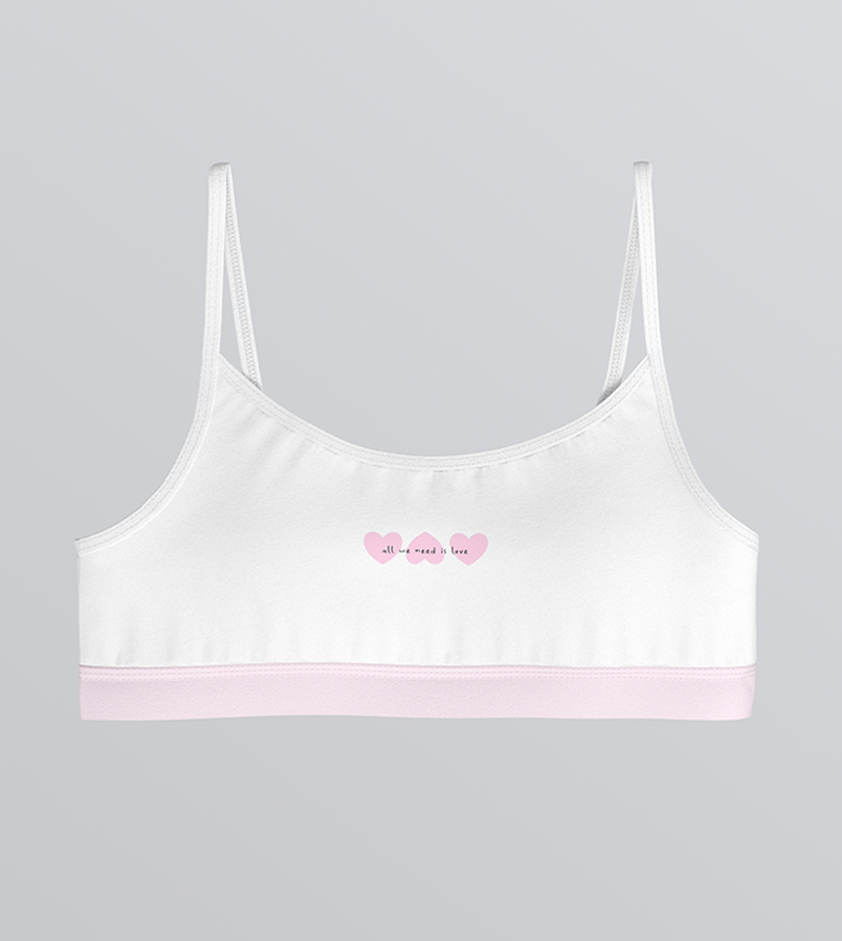 Pack of 2 Printed Bustier Tops