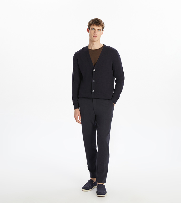 Mid Rise Standard Fit Trousers