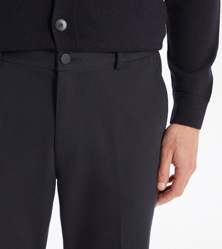 Mid Rise Standard Fit Trousers