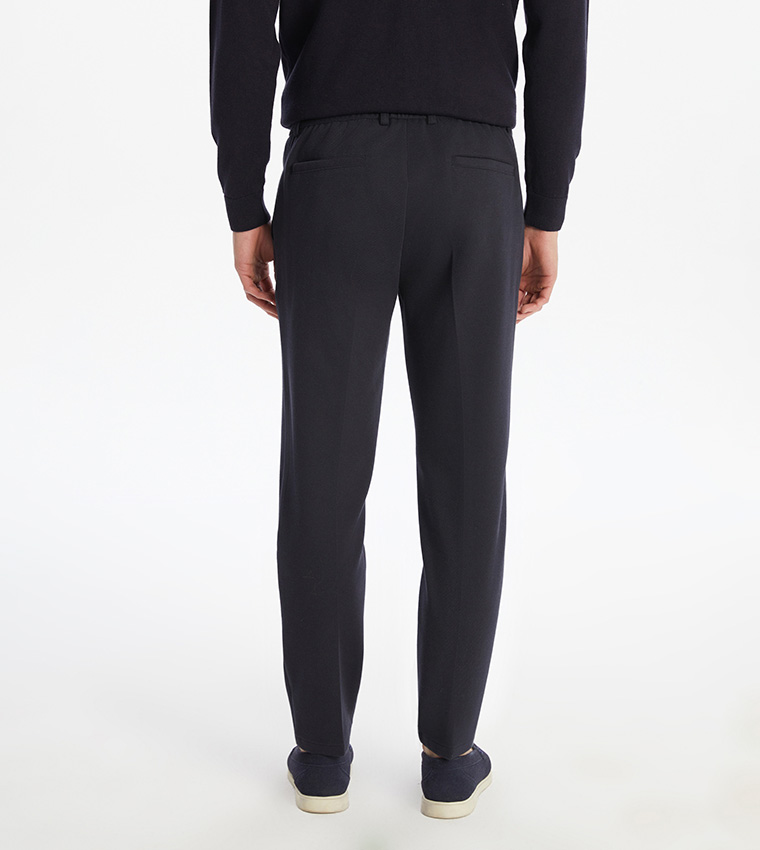 Mid Rise Standard Fit Trousers