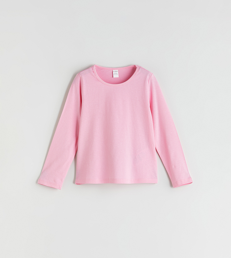 Solid Crew Neck T-Shirt