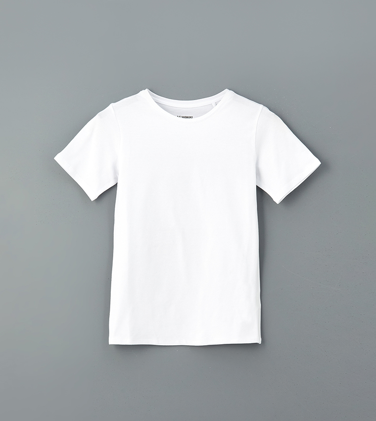 Solid Short Sleeves Casual T-Shirt