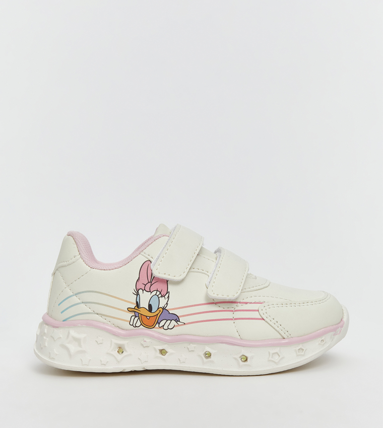 Buy LC Waikiki Daisy Duck Printed Velcro Closure Sneakers In Beige |  6thstreet Qatar