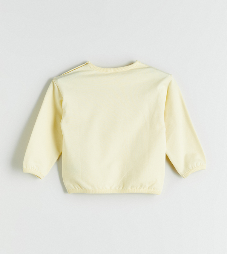 Tweety Printed Crew Neck Sweatshirt and Joggers Set