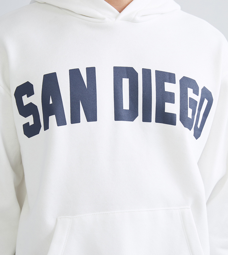 Printed Long Sleeves Hoodie