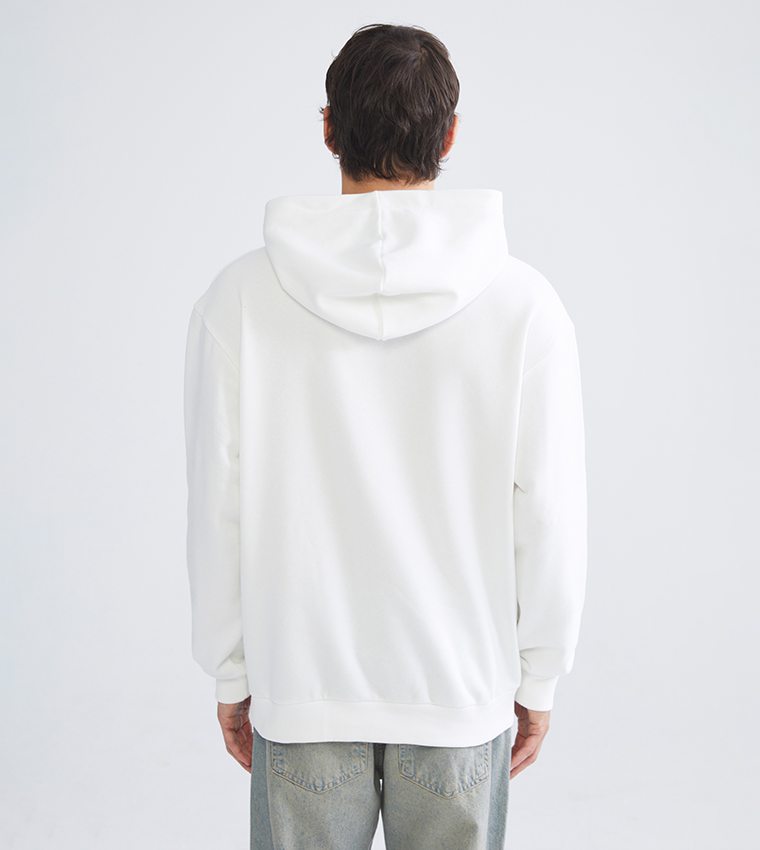 Printed Long Sleeves Hoodie
