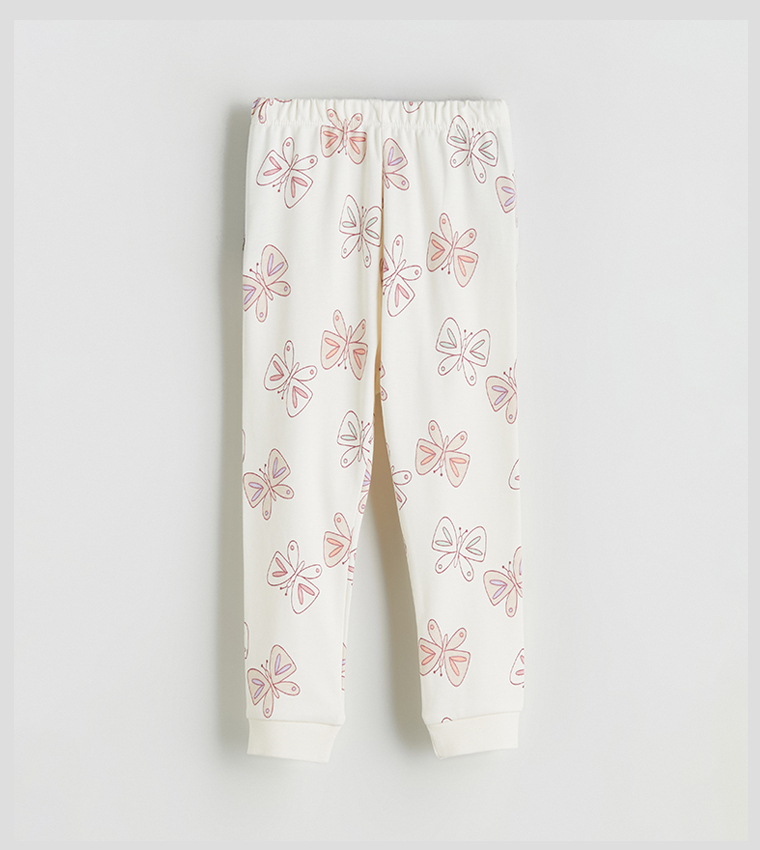 Printed Long Sleeves Pyjama Set