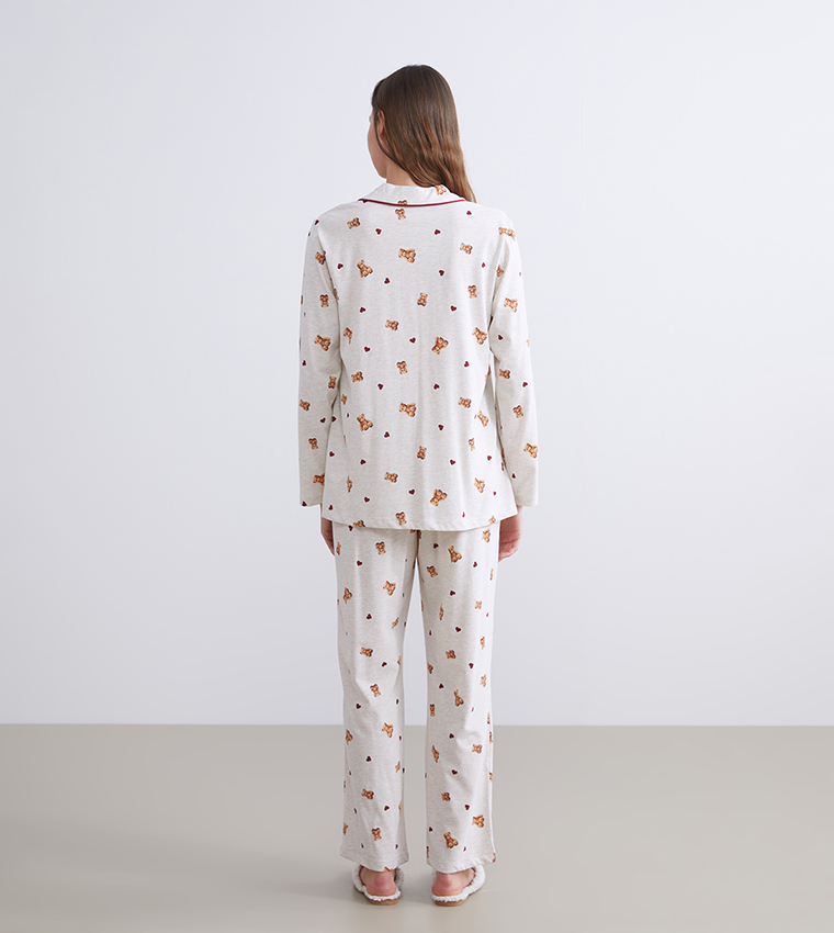 Maternity Printed Pyjama Set