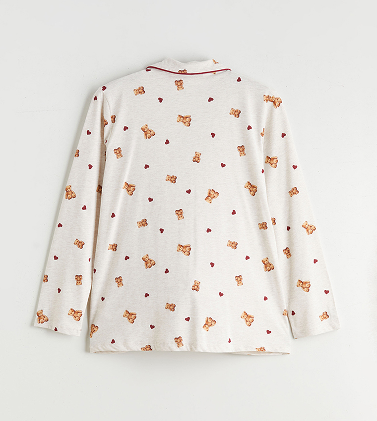 Maternity Printed Pyjama Set