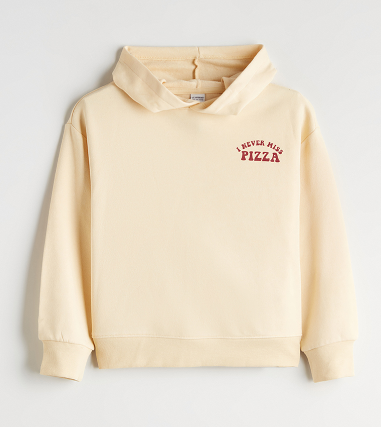 Printed Long Sleeves Hoodie