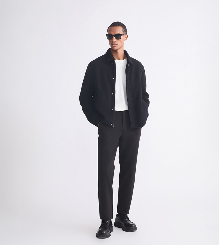 Mid Rise Slim Fit Trousers