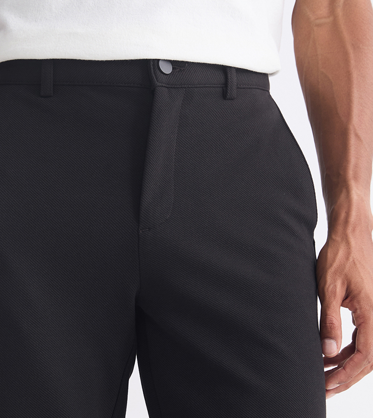 Mid Rise Slim Fit Trousers