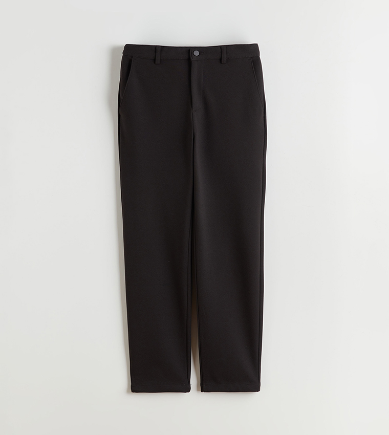 Mid Rise Slim Fit Trousers