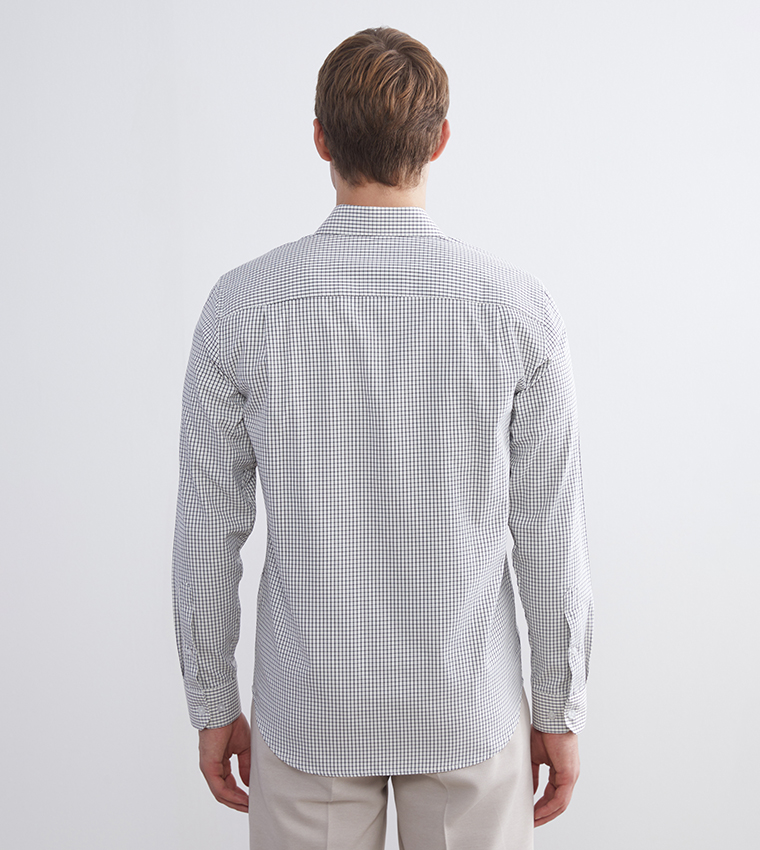 Checkered Long Sleeves Shirt