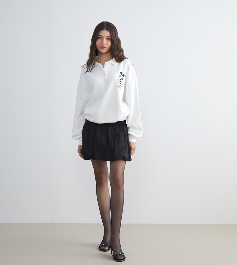 Printed Long Sleeves Sweatshirt