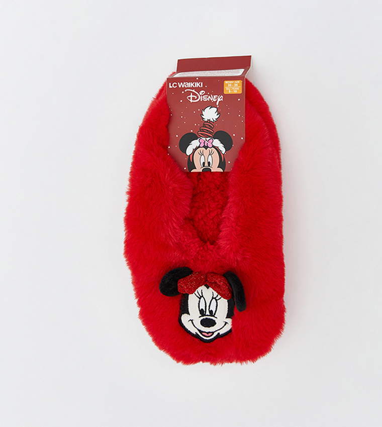 شبشب غرفة مانع للانزلاق بطبعة ميني ماوس