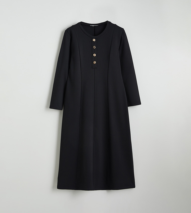 اٍل سي واي كيكي  فساتين ميدي  - أسود Midi Dresses