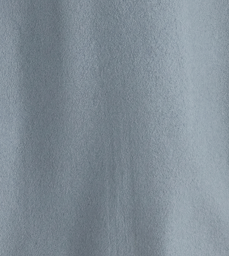 Solid Hooded Zip Through Jacket